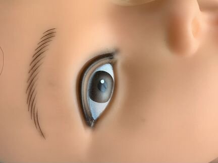 Лицо для обучения Наращивания ресниц