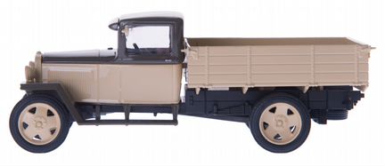 Газ-мм (1946), бежевый с коричневым