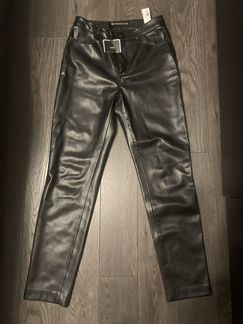 Брюки из экокожи LR