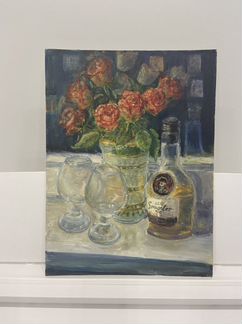 Картина «Праздник» 30х40 см, масло