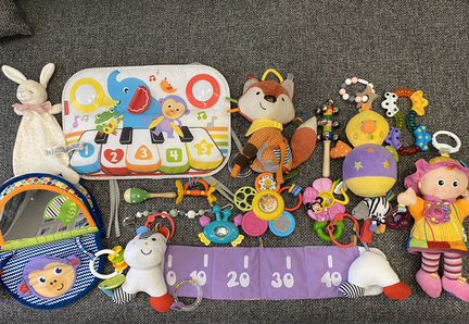 Набор игрушек Fisher price и др