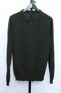 Мужской хлопковый джемпер поло S