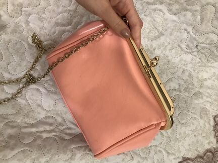 Клатч розовый