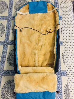Зимний конверт в коляску (овчина)