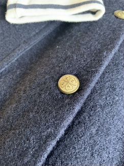 Платье из хлопка и шерсти Gant by Michael Bastian