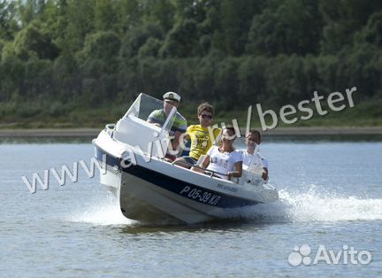 Моторная лодка Bester-480Р с мотором Yamaha F60