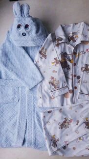 Халат махровый и пижама