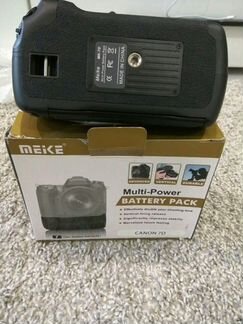 Multi power battery pack canon 7D новый