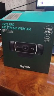 Веб-камера Logitech c922 pro strem (на гарантии)