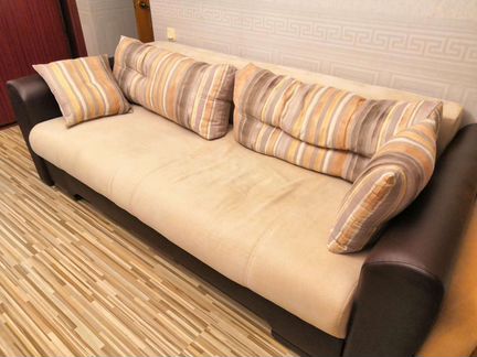 Диван двуспальный, трёхместный