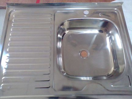 Мойка нержавейка для кухни накладная