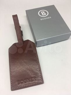 Бирка для багажа кожаная Bogner