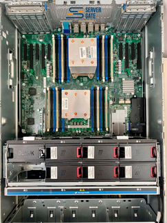 Сервер HP ML350 Gen9 8SFF 1x E5-2643v3 64 GB