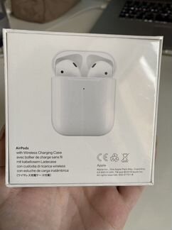 Беспроводные наушники apple airpods оригинал