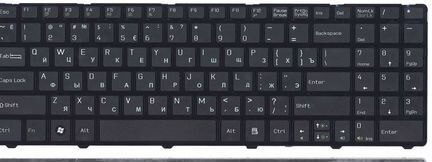 Клавиатура для ноутбука MSI CR640 CX640 черная