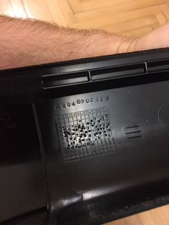 Обшивка стойки w204 (чёрная)