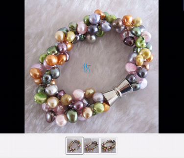 Комплект жемчуг