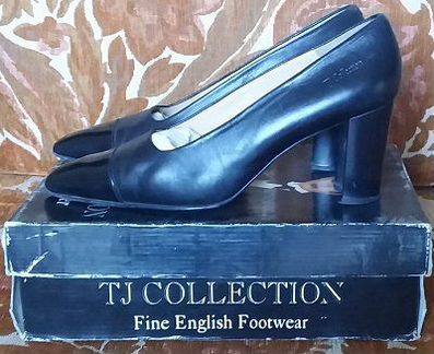 Туфли женские кожаные р.41 TJ Collection чёрные