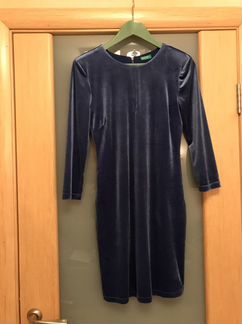 Платье велюровое Benetton
