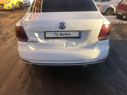 Volkswagen Polo 1.6 МТ, 2018, 230 000 км