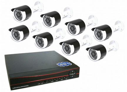 Комплект IP видеонаблюдения 8 камер XPX K3908 5 Mp