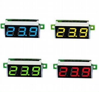 Цифровой минивольтметр 4,5-30В 0,28 дюйма