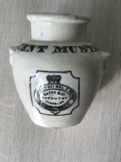 Ваза 19 век (горчичница)