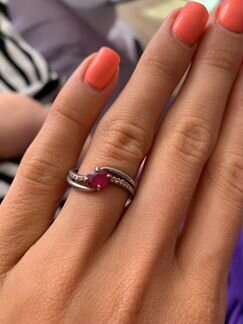 Кольцо из платины