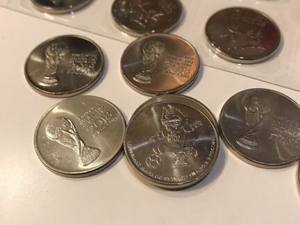25руб талисманы Сочи кубок мира забияка эмблема