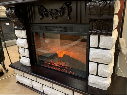 Электрокамин с пультом