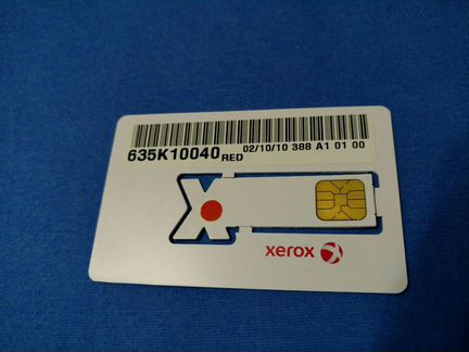 Xerox 635K10080 Карта конфигурации