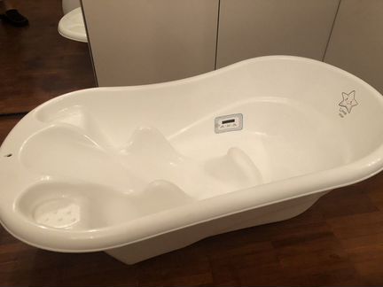 Ванночка для купания с термометром