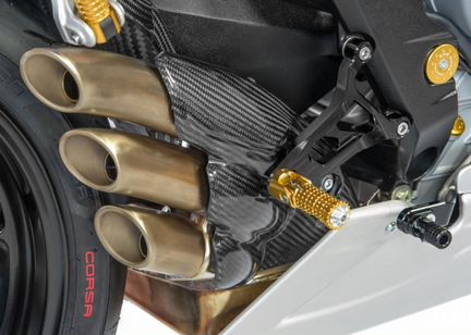 MV Agusta Brutale щиток на глушитель CNC Racing