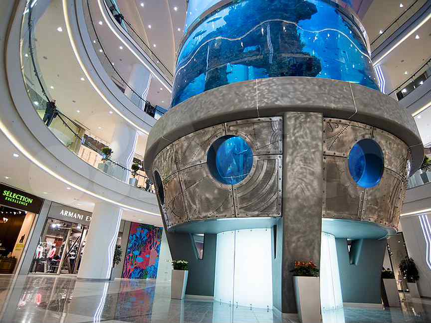 Торговый центр с аквариумом. Океания аквариум. Славянский бульвар кутузовский проспект. Тц океан москва. Аквариум в афимолле.