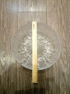 Салатник хрустальный