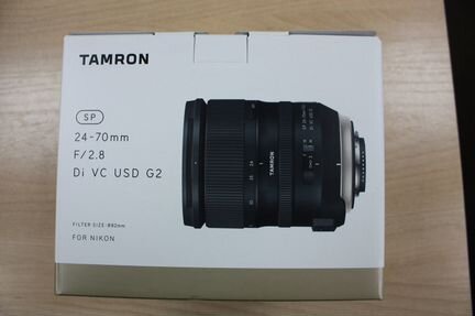 Tamron SP 24-70mm F/2.8 Di VC USD G2 для Nikon рст