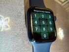 Apple watch 6 44 mm blue объявление продам