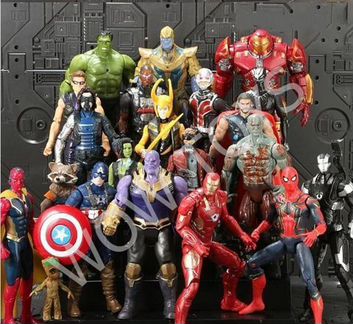 Набор Мстители 24 Фигурки Марвел