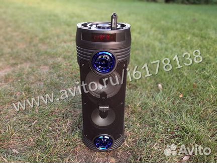 Портативная колонка для Караоке Мощная ZQS-6202W