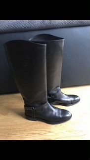 Сапоги Hugo Boss кожа р.37 с цепочкой