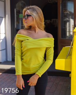 Джемпер горчичный