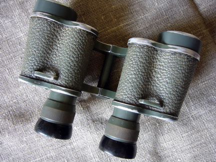 Редкий военный бинокль 6х30 goerz Сетка Кофр 1939