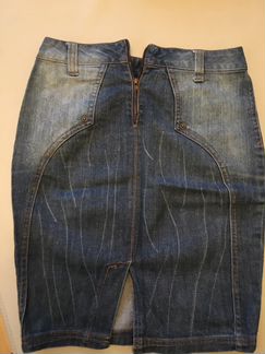 Юбка джинсовая