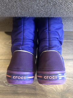 Crocs сноубутсы/сапоги, р. J3 34/35