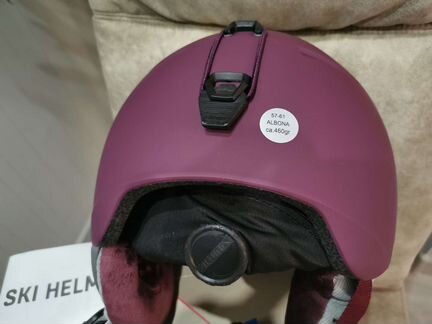 Шлем Alpina сноубордический Albona фиолетовый