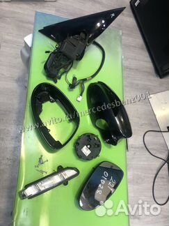 Правое зеркало для мерседес w221 w216