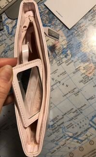 Косметичка Burberry розовая