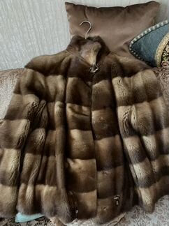 Полушубок натуральный мех норка