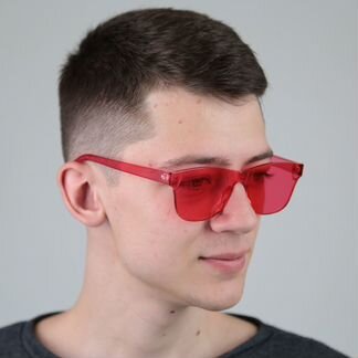 Очки Модник пурпурные