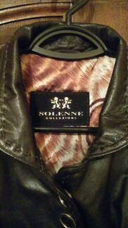 Куртка кожаная женская